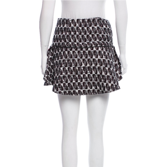 Rebecca Minkoff Tweed Mini Skirt / Size: 2 - Picture 3 of 5